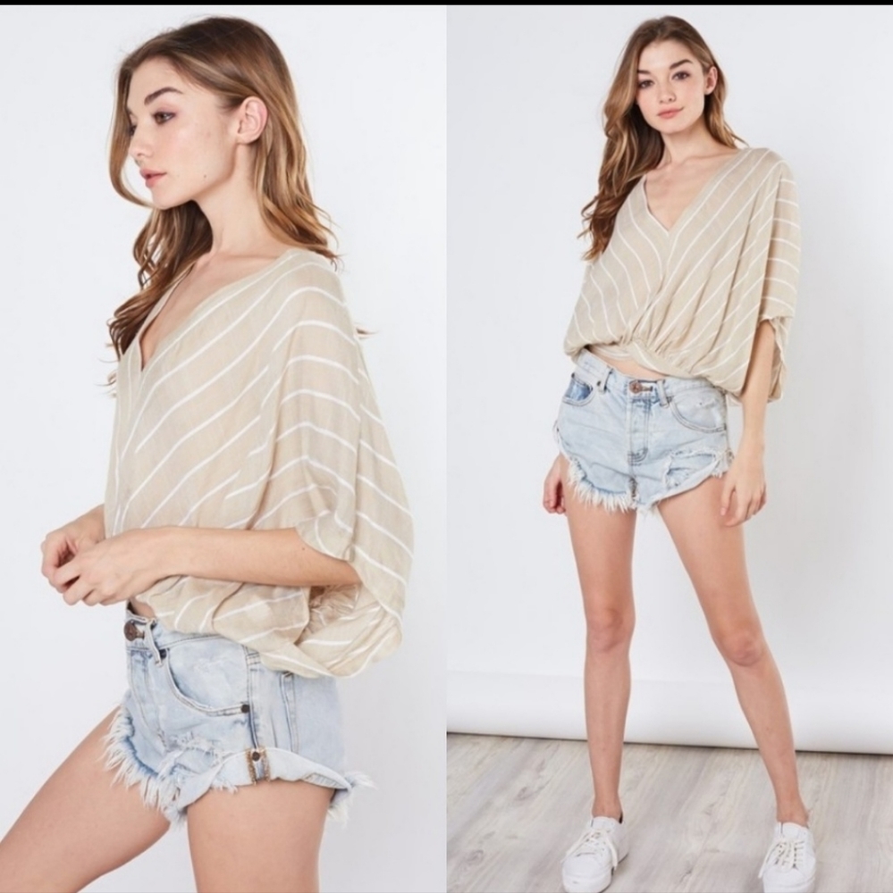 New kimono sleeve top